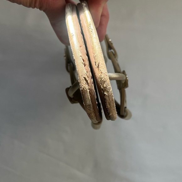 Tory Burch Metallic Sandals - Picture 4 of 6